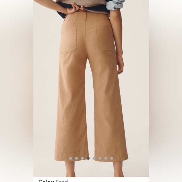 Maeve Anthro Wide Leg Crop size 26 - Picture 5 of 5